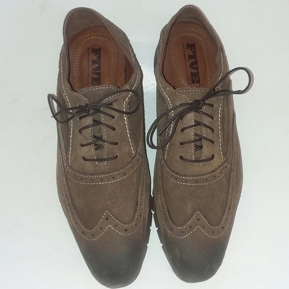 #29 New Five Hush Puppies Tan Derby shoes - Picture 4 of 9